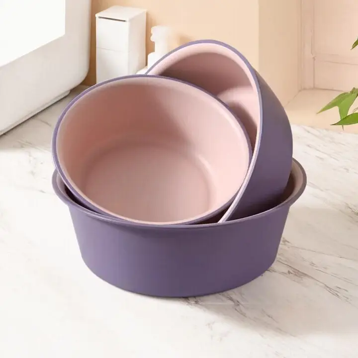 家庭用 大容量プラスチック洗面器【学生向け・洗濯・足湯用】