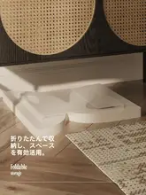 多機能折りたたみサイドテーブル【居間・寝室用・コンパクト設計】