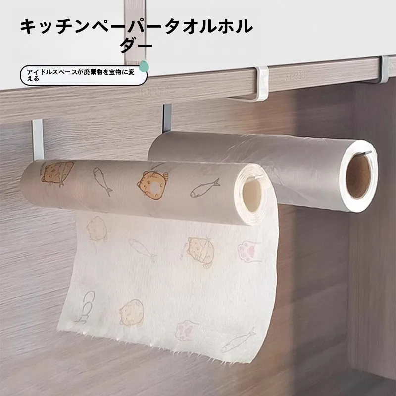 キッチンペーパー掛け 穴あけ不要 吊り下げ式の収納効率と実用性