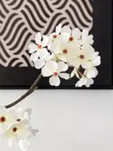 長枝小梨花の造花【高級インテリア装飾・リビングダイニング向け】