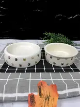 陶製ペット食器セット【猫用・犬用・水と餌に対応・おしゃれデザイン】