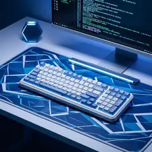 タム メカニカルキーボード K99 V3 ワイヤレス Bluetooth 3モード サイド刻印 ゲーミング オフィス PC