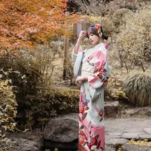 和服 浴衣 レトロドレス 改良和服 撮影 旅行 写真