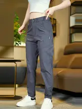 涼しさを感じるメンズビジネスカジュアルパンツ【ストレート・ゆったり・通気性・夏用】