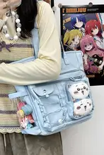 大容量の普段使いショルダーバッグ【通勤・斜め掛け・学院風】