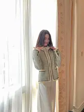 ラメ装飾の秋用レディース三点セット【半袖トップス・スカート・ノースリーブインナー】（セットア  ップ対応）