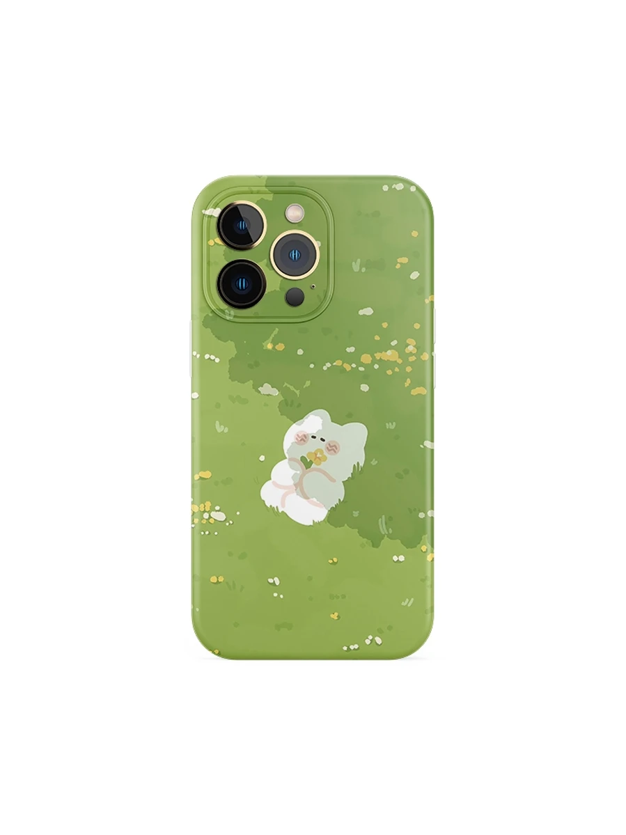 おしゃれで可愛いスマートフォンケース：草丛猫咪インスタ風デザインの実用性と適用範囲
