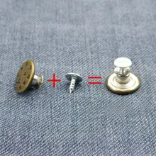 純銅亜鉛合金製 ヴィンテージテイストのデニムパンツ用バックル【アンティークシルバー】