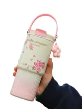 陶器製 内張りの保温カップ【可愛いデザイン・車載用・学生向け】