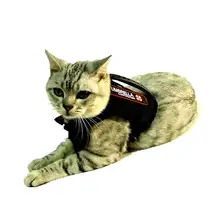 猫用ハーネス【戦術風・引き紐付き・通気性のあるベストスタイル】（セットアップ対応）