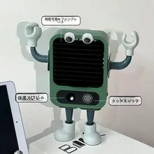 ミスト冷却機能付き卓上ファン【小型・充電式・デスク用・湿度調整】