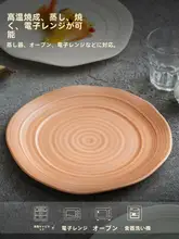 高級感ある陶器製の平皿【家庭用・西洋料理向け・美しいデザイン】