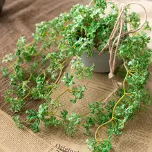 フェイクグリーン 吊り下げ型ミニ観葉植物【飾りつけ用・バルコニー装飾】