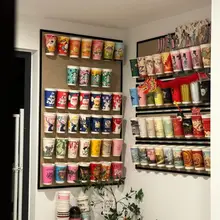 おしゃれなカフェスタイルのマグカップ収納パネル【壁掛けデコレーション・マルチポケット】