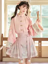中華風デザインのマント付きドレス【スイートスタイル・少女向け・フレアスカート】（セットアップ対応）