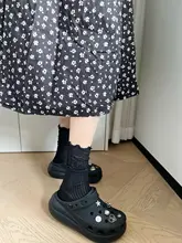夏にぴったりなレースディテールブラッックス【春夏用・薄手・透け感あり】