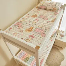 冬用牛奶绒ベッドパッド【厚手・単人用・学生用・家庭用】