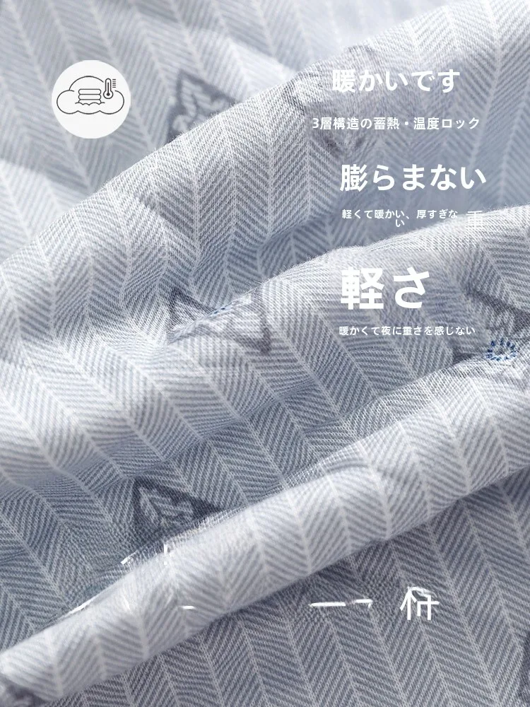 美標メンズ三層厚手フリースパジャマセット：秋冬に最  適な全棉保温パジャマスーツの実用性と選定基準