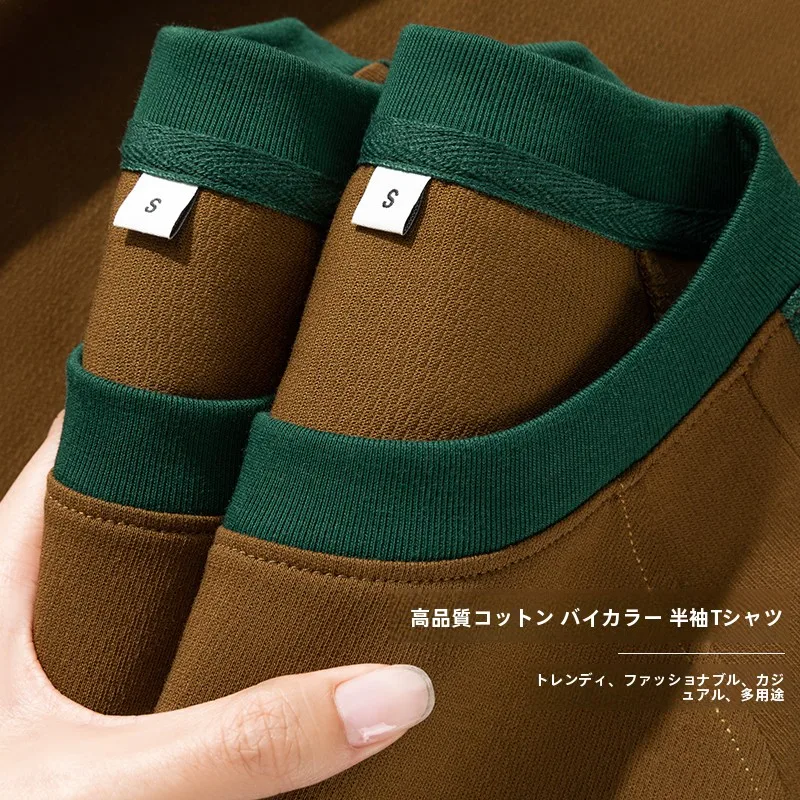 tシャツ アウトレット で失敗しない選び方は？コーヒー色の夏用斜め織りTシャツが答えになる