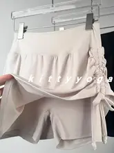 春夏新作 テニススカート【ゴルフ・トレーニング・防透け】（セットアップ対応）