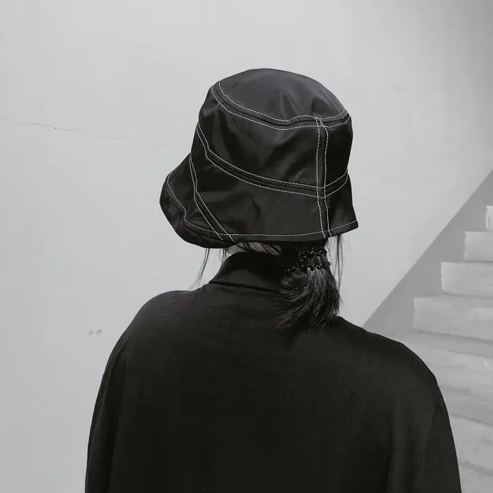 シンプルなデザインの広つばフィッシングハット【紫外線対策・顔を守る】
