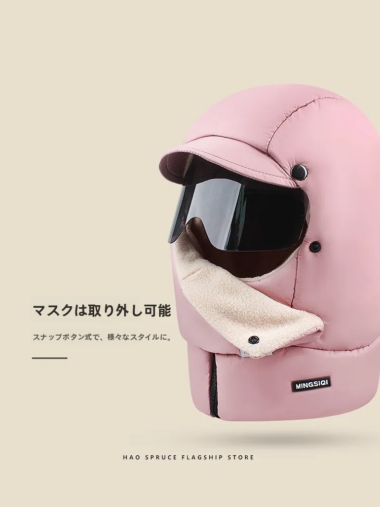 防風機能付き保温キャップ：冬キャンプで子供が寒さを感じないよう対策