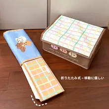 便利な引き出し式収納ボックス【衣類・靴下・ブラジャー用・三分割デザイン】（セットアップ対応）