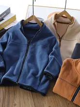 男の子用フリースジャケット【春秋対応・冬の学校制服にも最適】