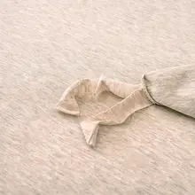 布団カバー 一人用のシーン 裸寝のため 材料は100％コットン 厚手のニット 生地 仕様は180×200