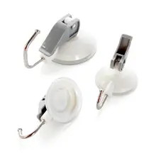 強力吸盤フック【壁掛け式・穴あけ不要・キッチンや洗面所に最適】