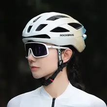 ROCKBROS 自転車用ヘルメット ユニセックス 一体成形 軽量 ロードバイク マウンテンバイク サイクリング