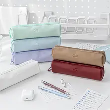 高品質レザー製ペンケース【携帯に便利・小学生向け・おしゃれデザイン】（セットアップ対応）