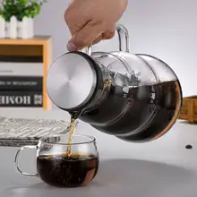 冷抽出ガラスコーヒーポット【手動フィルター・アイスドリップ・茶用】
