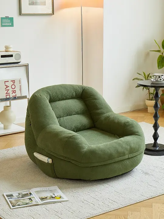 ソファ【寝転び可能・小型・一人用・バルコニー・リビング・読書・用】