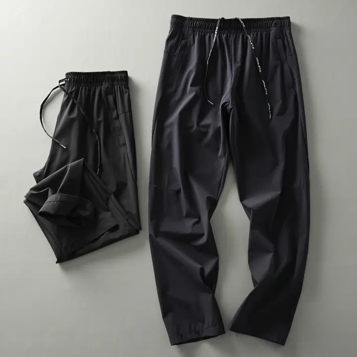 バードホーム ライトウェイト レーザー穿孔 カジュアルパンツ