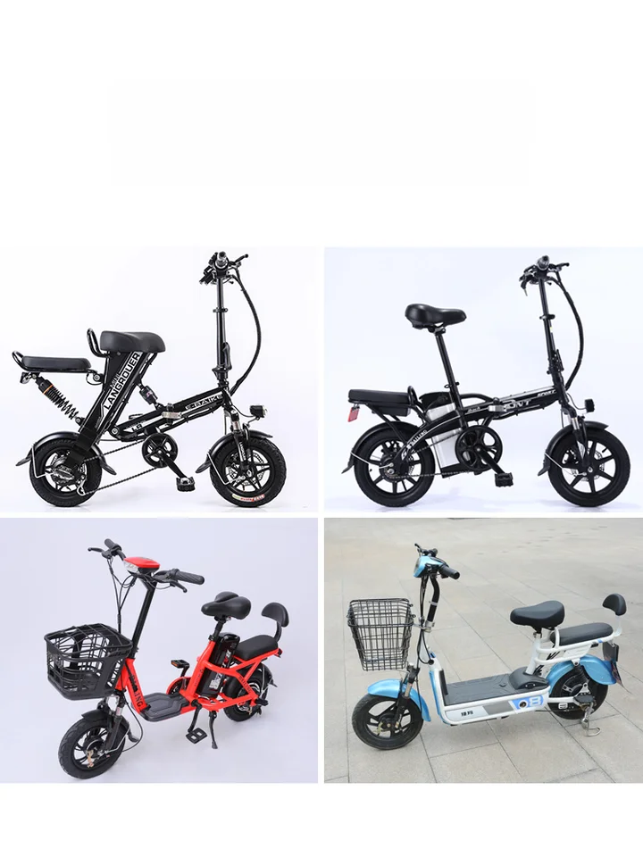 電動自転車用キャンバスリアバッグ【大容量・防水・後部座席用収納】