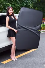 テスラModel3/Y用 日除けカバー【フロントウィンドウ用・UVカット・断熱効果】