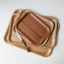木製トレイ 長方形 シンプル カフェ仕様 プレート 茶托し 「KOYO」