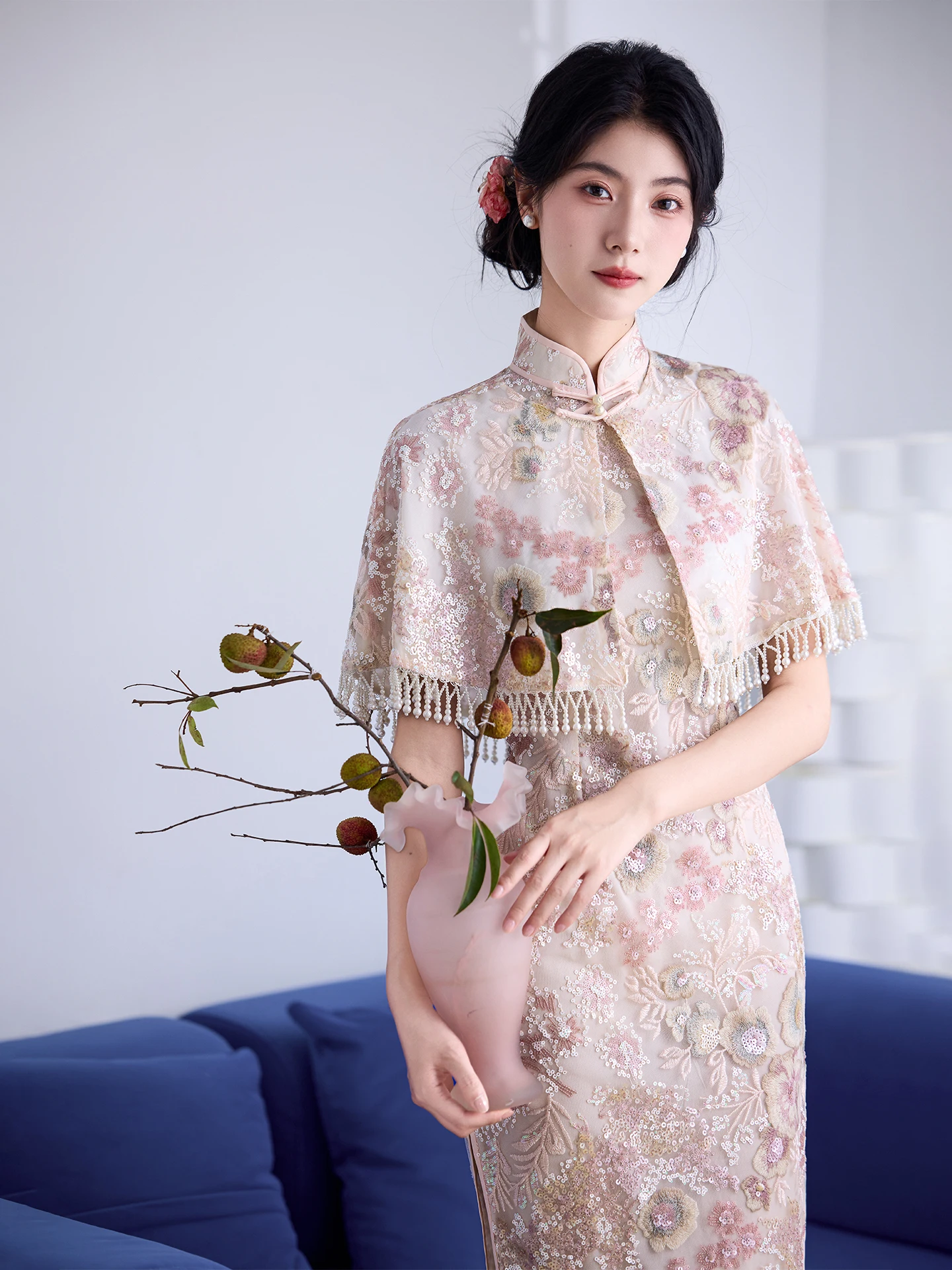 中国花嫁衣装は実際どうなの？高級感あるピンクの旗袍が結婚式に使えるのか？
