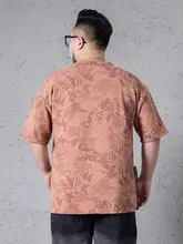 極上の柔らかさのメンズ半袖Tシャツ【新疆白鹅绒・カジュアルデザイン・ルーズフィット】