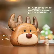 かわいいデザインの木製マッサージコーム【頭部ケア・ギフトに最適】