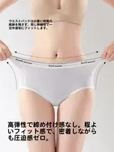レディースコットンショーツ【抗菌・中腰・無痕デザイン】