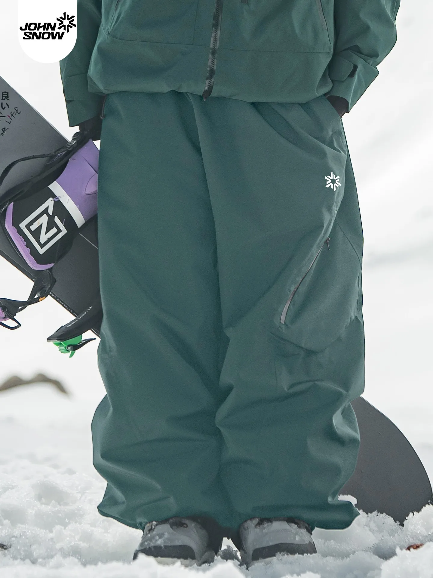 防水耐磨スノーボードパンツ John Snow プロ仕様の特徴と実用性