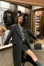 極上の柔らかさ 羊毛ダブルフェイスコート【ゆったりシルエット・ミドル丈・上品デザイン】