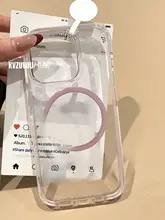 iPhone用 ジェリーケース【透明・マグネットスタンド・シンプルデザイン】