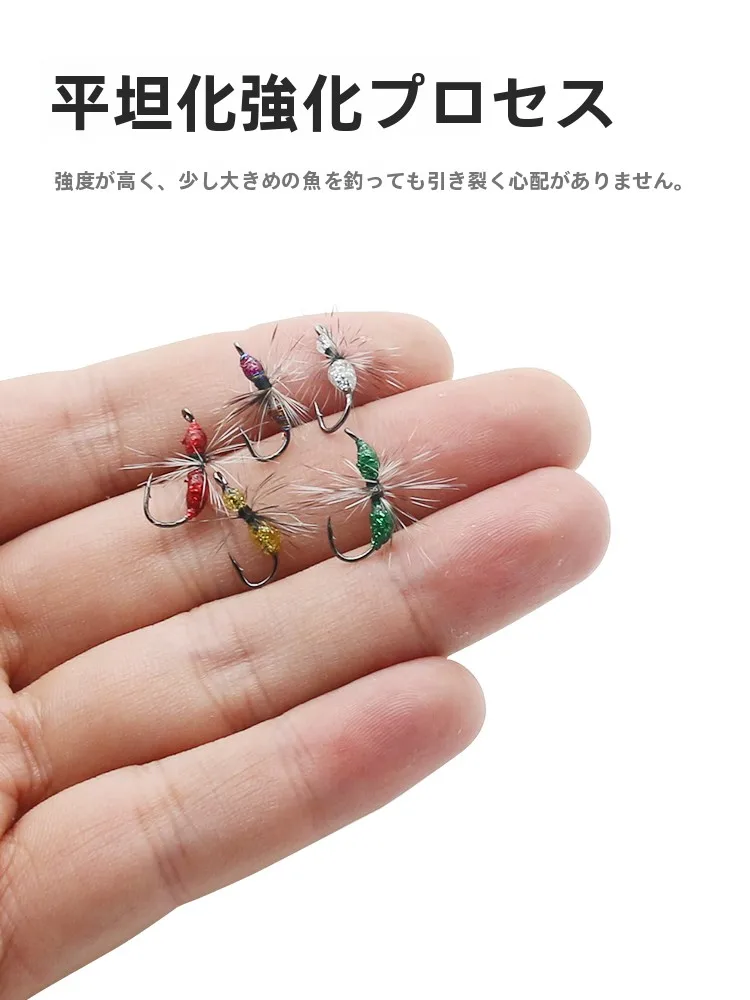 ルアー擬似餌ミノー風アリ型フック：生物模倣技術でブラックバスに効果的なシングルフック