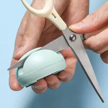 家庭用 手動包丁研ぎ器【キッチン用・簡単に刃を整える・ナイフ・ハサミ対応】