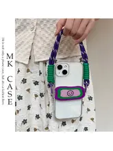 ウインクスマイリー携帯電話バッククリップストラップ