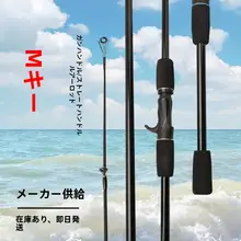 軽量カーボン製直柄海釣り竿【多用途・微物釣り用】