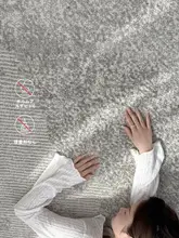 免洗・防水ラグマット【リビング用・耐汚れ・極上の柔らかさ】